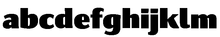 Collier Sans Extra Compressed Extra Black FONT
