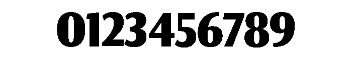 Collier Sans Extra Compressed Extra Bold Font OTHER CHARS