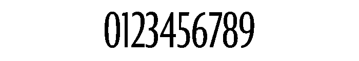 Collier Sans Extra Compressed Light Font OTHER CHARS