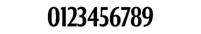 Collier Sans Extra Compressed Semi Bold Font OTHER CHARS