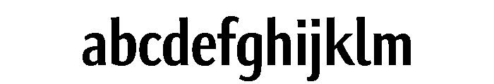 Collier Sans Extra Compressed Semi Bold FONT