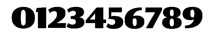 Collier Sans Extra Condensed Black Font OTHER CHARS