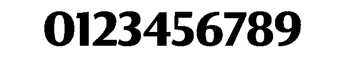 Collier Sans Extra Condensed Bold Font OTHER CHARS