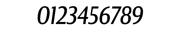 Collier Sans Extra Condensed Book Italic Font OTHER CHARS