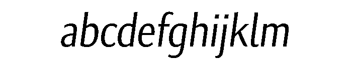 Collier Sans Extra Condensed Extra Light Italic FONT