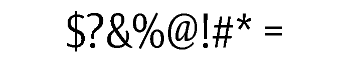 Collier Sans Extra Condensed Extra Light Font OTHER CHARS