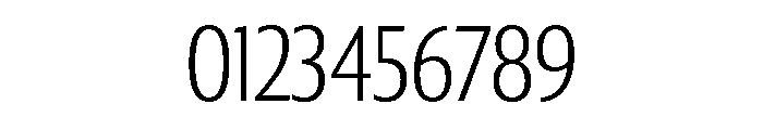 Collier Sans Extra Condensed Extra Thin Font OTHER CHARS