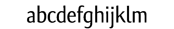 Collier Sans Extra Condensed Light FONT
