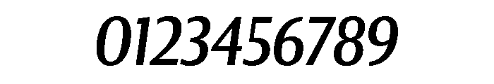 Collier Sans Extra Condensed Regular Italic Font OTHER CHARS