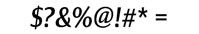 Collier Sans Extra Condensed Regular Italic Font OTHER CHARS