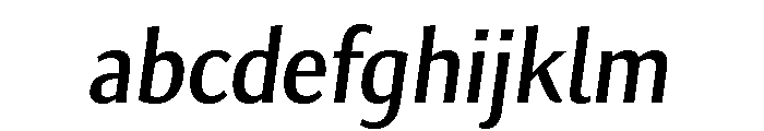 Collier Sans Extra Condensed Regular Italic FONT
