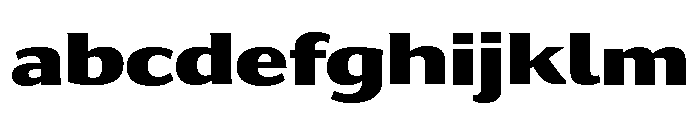 Collier Sans Extra Extended Black FONT