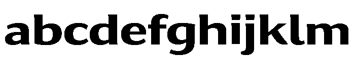 Collier Sans Extra Extended Bold FONT