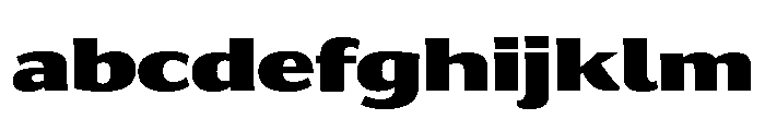 Collier Sans Extra Extended Extra Black FONT