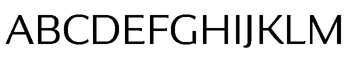 Collier Sans Extra Extended Extra Light Font UPPERCASE