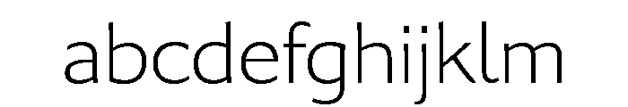 Collier Sans Extra Extended Hairline FONT
