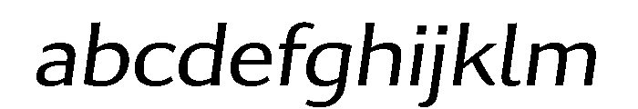 Collier Sans Extra Extended Light Italic FONT