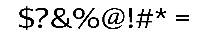 Collier Sans Extra Extended Light Font OTHER CHARS