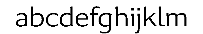 Collier Sans Extra Extended Thin FONT