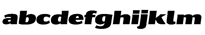 Collier Sans Extra Extended Ultra Italic FONT