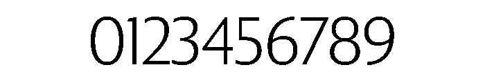 Collier Sans Extra Thin Font OTHER CHARS