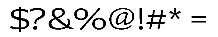 Collier Sans Extra Wide Extra Light Font OTHER CHARS