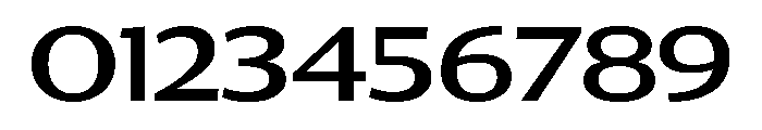 Collier Sans Extra Wide Regular Font OTHER CHARS