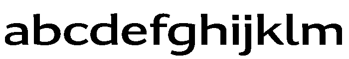 Collier Sans Extra Wide Regular FONT
