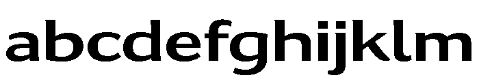 Collier Sans Extra Wide Semi Bold FONT