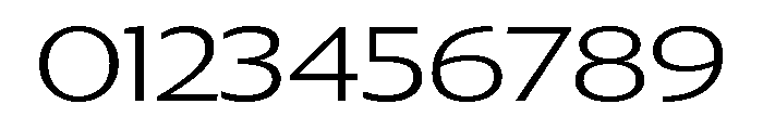 Collier Sans Extra Wide Thin Font OTHER CHARS