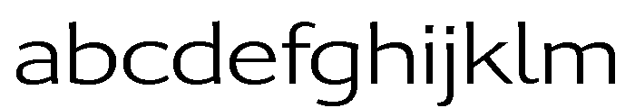 Collier Sans Extra Wide Thin FONT