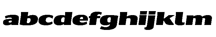 Collier Sans Extra Wide Ultra Italic FONT
