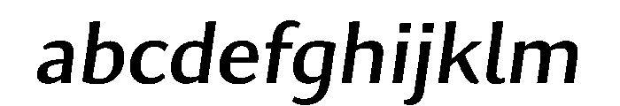 Collier Sans Italic FONT