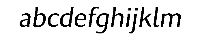 Collier Sans Light Italic FONT