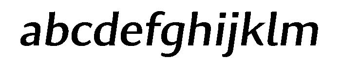 Collier Sans Regular Italic FONT