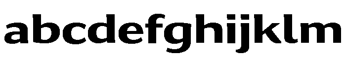 Collier Sans Wide Bold FONT
