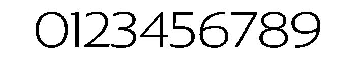 Collier Sans Wide Extra Thin Font OTHER CHARS