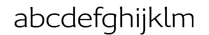 Collier Sans Wide Extra Thin FONT
