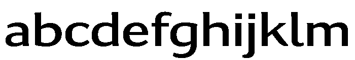 Collier Sans Wide Regular FONT