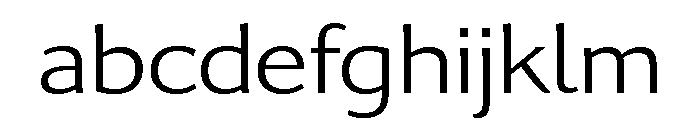Collier Sans Wide Thin FONT