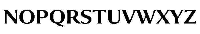 Collier Semi Bold Font UPPERCASE