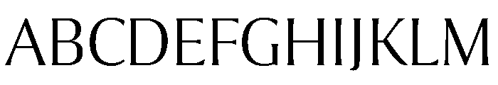 Collier Thin Font UPPERCASE