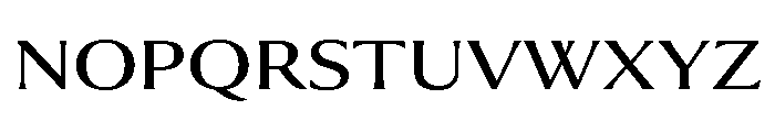 Collier Wide Book Font UPPERCASE