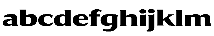 Collier Wide Extra Bold FONT