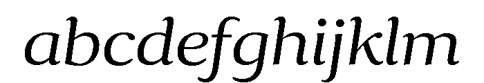 Collier Wide Extra Light Italic FONT