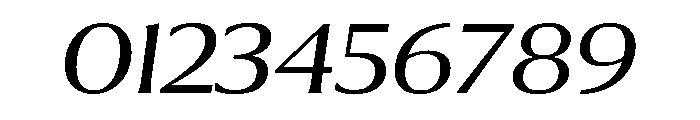 Collier Wide Light Italic Font OTHER CHARS