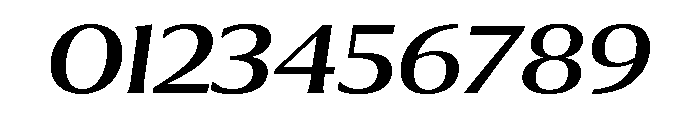 Collier Wide Regular Italic Font OTHER CHARS