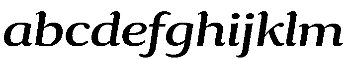 Collier Wide Regular Italic FONT