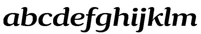 Collier Wide Semi Bold Italic FONT