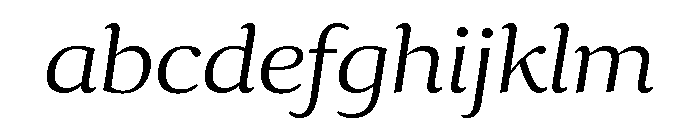 Collier Wide Thin Italic FONT